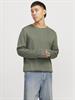 JJELEO KNIT CREW NECK NOOS agave green