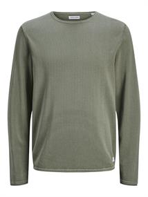 JJELEO KNIT CREW NECK NOOS agave green