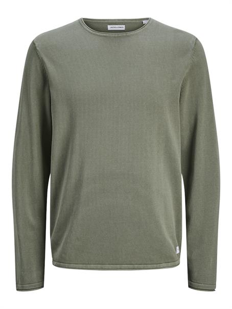 JJELEO KNIT CREW NECK NOOS agave green
