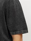 JJELEO KNIT POLO SS LN caviar