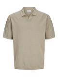 JJELEO KNIT POLO SS LN crockery