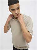 JJELEO KNIT POLO SS LN crockery