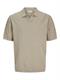 JJELEO KNIT POLO SS LN crockery