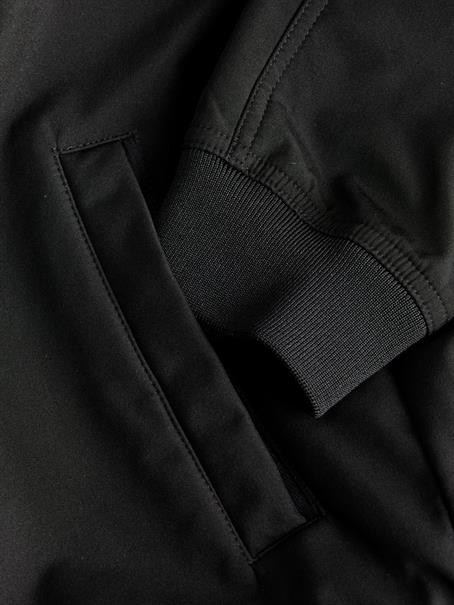 JJELIAM SOFTSHELL BOMBER NOOS black