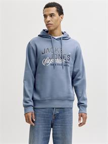 JJELOGO SWEAT HOOD 2 COL 25/26 NOOS blue mirage