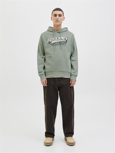 JJELOGO SWEAT HOOD 2 COL 25/26 NOOS iceberg green