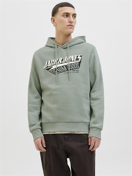 JJELOGO SWEAT HOOD 2 COL 25/26 NOOS iceberg green