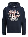 JJELOGO SWEAT HOOD 2 COL 25/26 NOOS sky captain