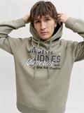 JJELOGO SWEAT HOOD 2 COL 25/26 NOOS vetiver