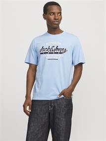 JJELOGO TEE SS O-NECK 2 COL SS25 SN chambray blue2