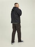 JJEMARVIN HOOD SOFTSHELL NOOS black