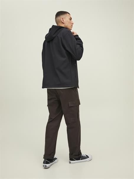 JJEMARVIN HOOD SOFTSHELL NOOS black