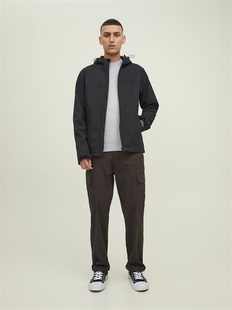 JJEMARVIN HOOD SOFTSHELL NOOS black