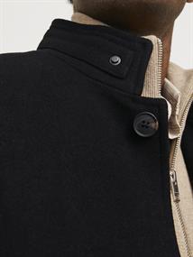 JJEMELTON WOOL BLEND COAT SN black
