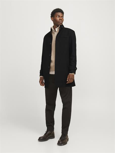 JJEMELTON WOOL BLEND COAT SN black