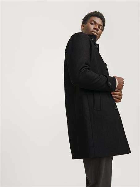 JJEMELTON WOOL BLEND COAT SN black
