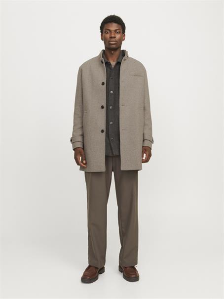 JJEMELTON WOOL BLEND COAT SN greige