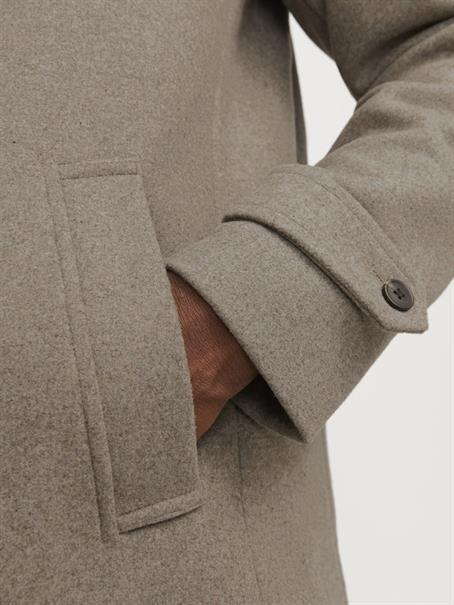 JJEMELTON WOOL BLEND COAT SN greige