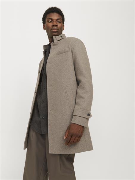JJEMELTON WOOL BLEND COAT SN greige