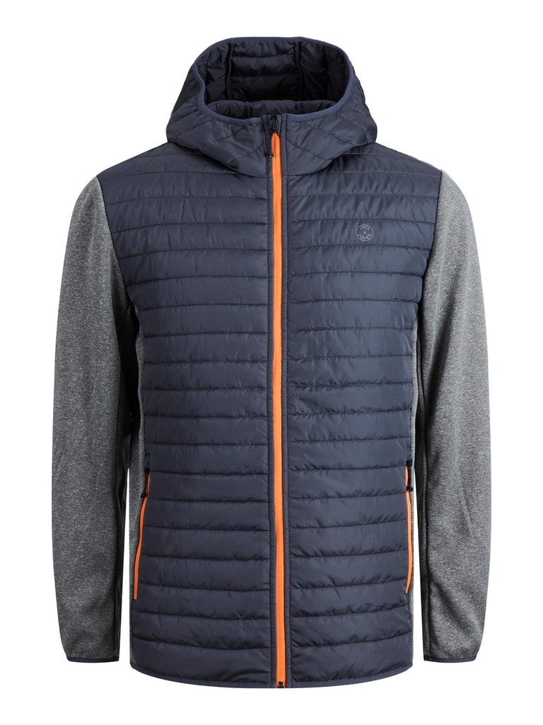 Jack & Jones Herren Jacke 12182242 Grey Melange - größe