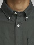 JJEOXFORD BASIC SHIRT L/S NOOS dunkelgrün