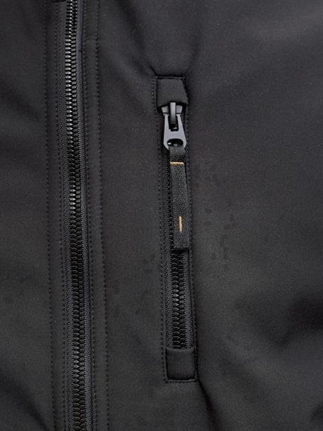 JJEPARKER SOFTSHELL BOMBER SN black