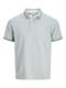 JJEPAULOS POLO SS NOOS mineral blue