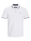 JJEPAULOS POLO SS NOOS white