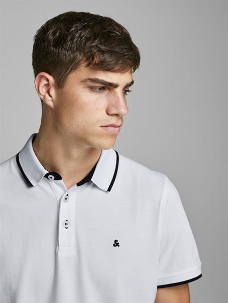 JJEPAULOS POLO SS NOOS white