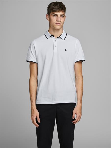 JJEPAULOS POLO SS NOOS white