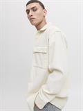 JJEPERFECT CORDUROY OVERSHIRT LS SN antique white