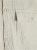 JJEPERFECT CORDUROY OVERSHIRT LS SN antique white