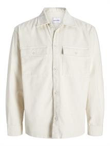 JJEPERFECT CORDUROY OVERSHIRT LS SN antique white