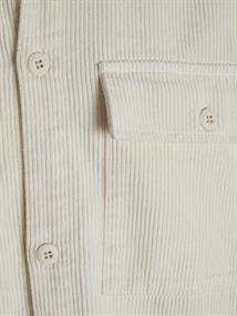 JJEPERFECT CORDUROY OVERSHIRT LS SN antique white