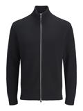 JJEPERFECT KNIT ZIP CARDIGAN SN black