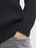 JJEPERFECT KNIT ZIP CARDIGAN SN black
