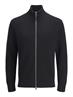 JJEPERFECT KNIT ZIP CARDIGAN SN black