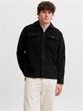 JJEREGENT CORD OVERSHIRT LS SN black