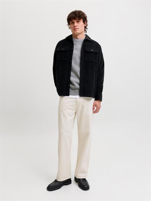 jjeregent-cord-overshirt-ls-sn-black
