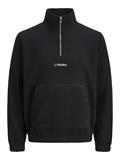 JJESOHO HALF ZIP FLEECE SN black