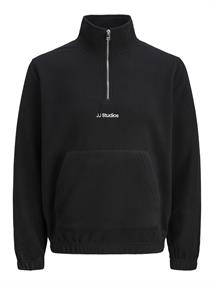 JJESOHO HALF ZIP FLEECE SN black