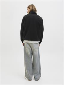 JJESOHO HALF ZIP FLEECE SN black