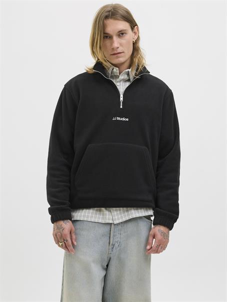 JJESOHO HALF ZIP FLEECE SN black