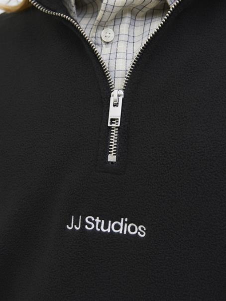 JJESOHO HALF ZIP FLEECE SN black