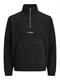 JJESOHO HALF ZIP FLEECE SN black