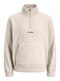 JJESOHO HALF ZIP FLEECE SN moonbeam