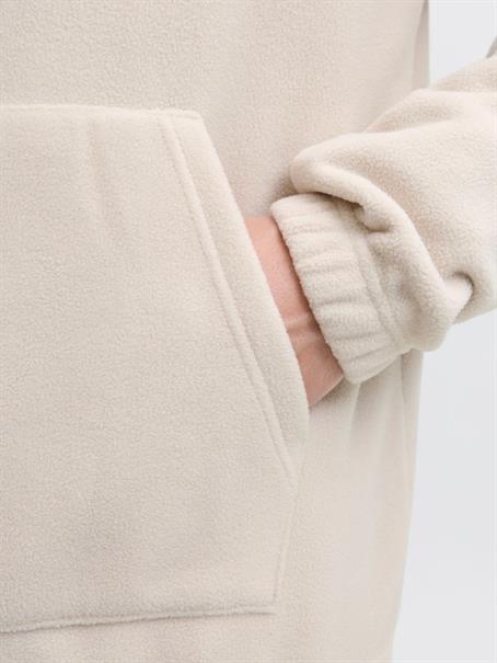 JJESOHO HALF ZIP FLEECE SN moonbeam