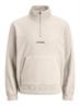JJESOHO HALF ZIP FLEECE SN moonbeam