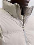 JJESOHO PUFFER COLLAR SN dove