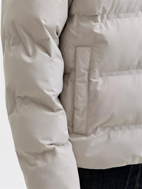 JJESOHO PUFFER COLLAR SN dove